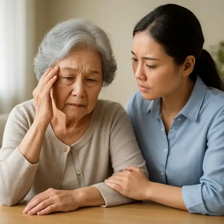 失智症症狀完全指南:8大前兆辨識與家屬實務照護技巧 失智症症狀完全指南:8大前兆辨識與家屬實務照護技巧